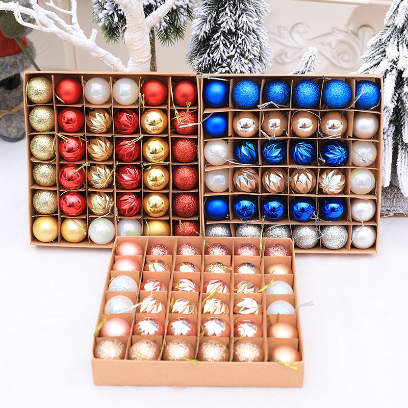 36-Piece Christmas Ornament Set for Colorful Trees