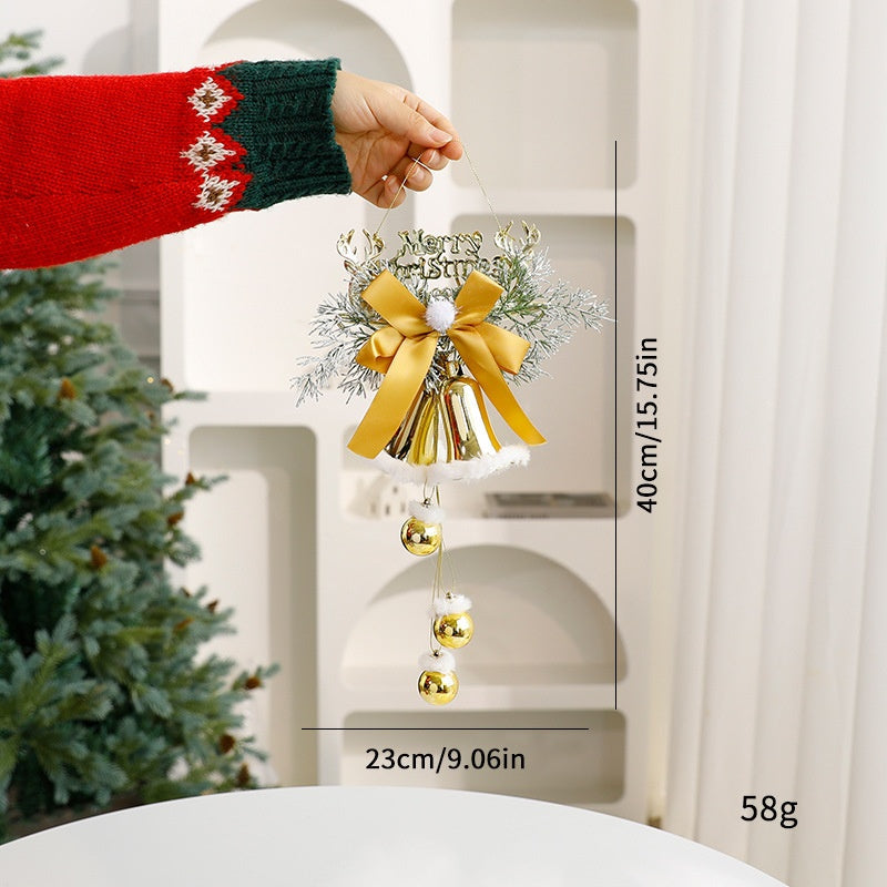 Christmas Bell Ornament for Festive Holiday Tree Decor