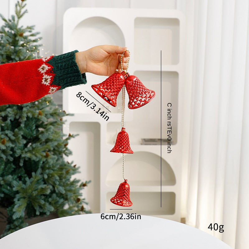 Christmas Bell Ornament for Festive Holiday Tree Decor