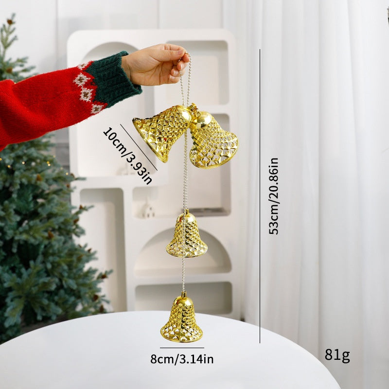 Christmas Bell Ornament for Festive Holiday Tree Decor