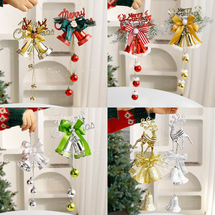 Christmas Bell Ornament for Festive Holiday Tree Decor