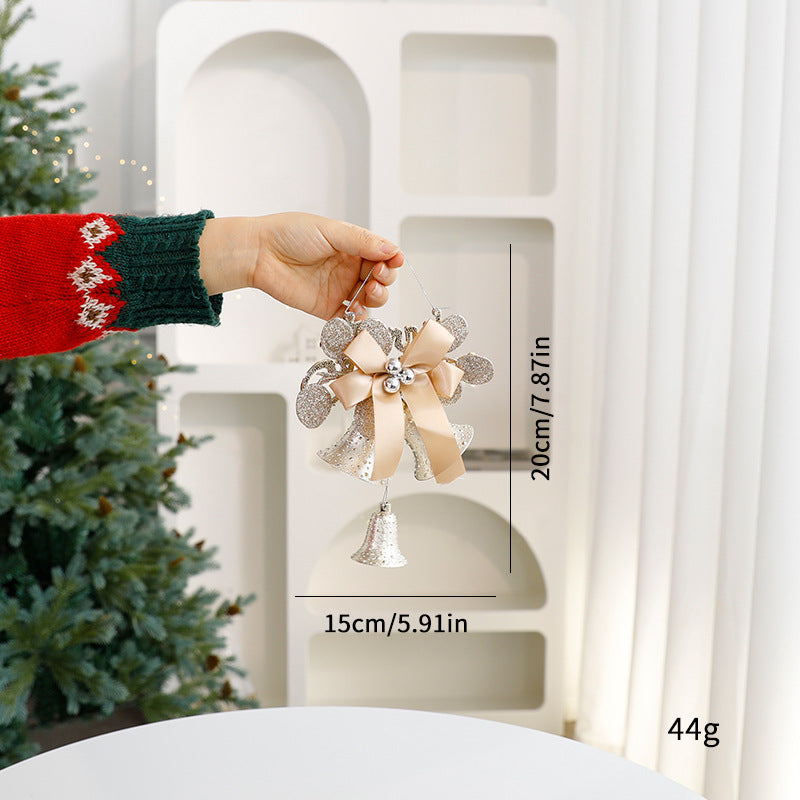 Christmas Bell Ornament for Festive Holiday Tree Decor