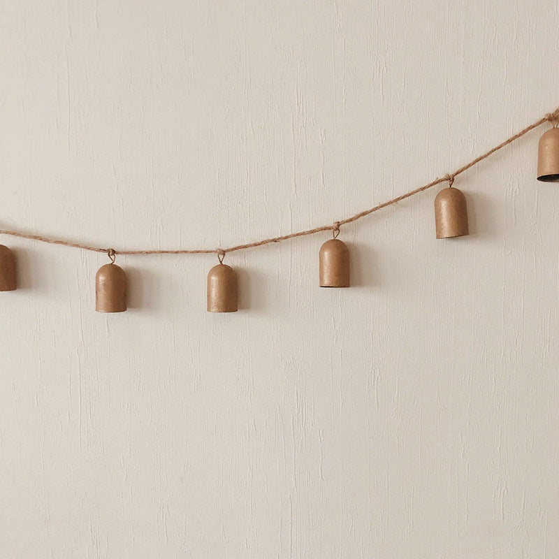 Christmas Bell Ornaments for Warm Rustic Holiday Style