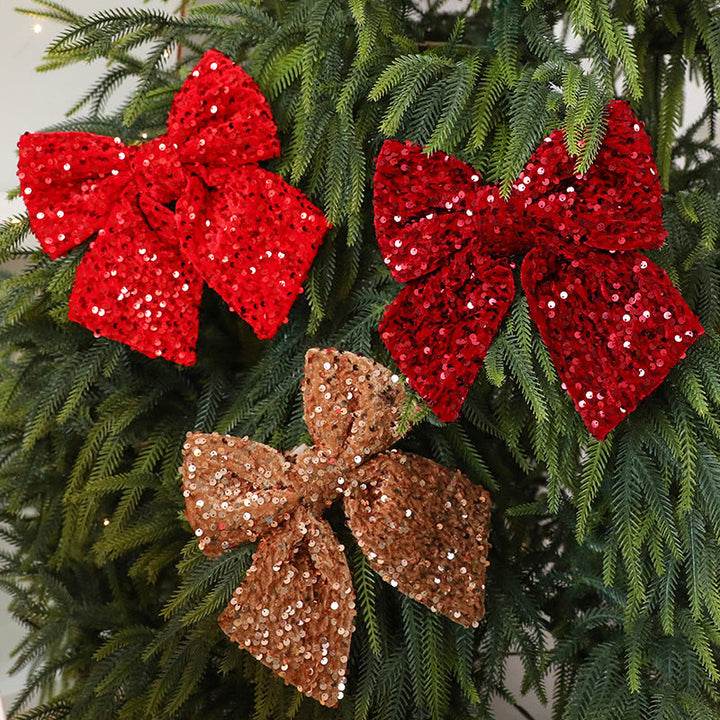 Christmas Tree Bows for Instant Festive Holiday Decor