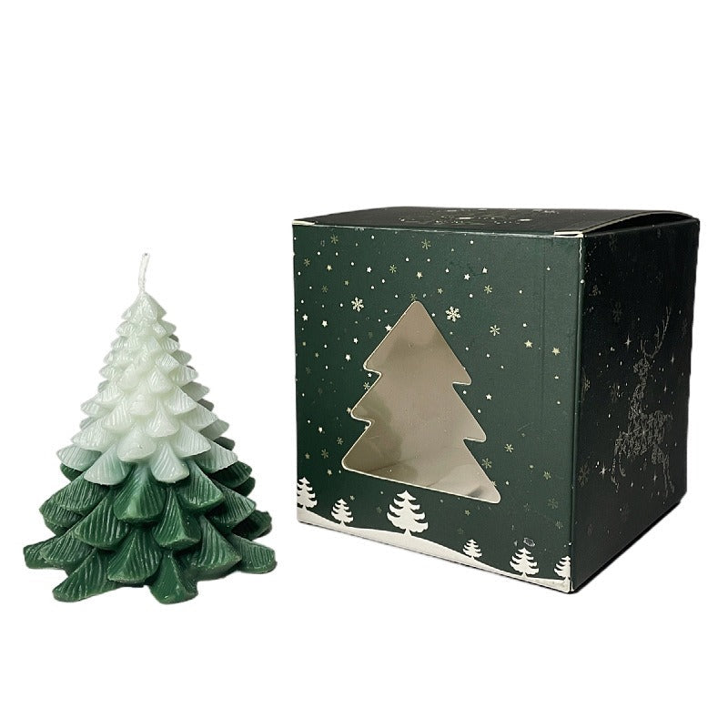 Christmas Tree Scented Candle for Festive Holiday Decor