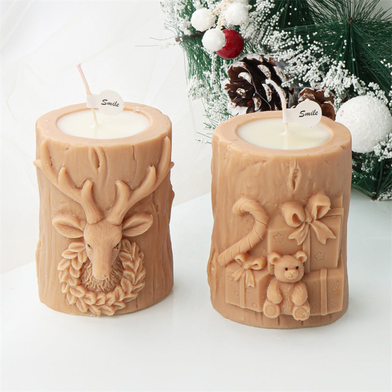 Christmas Candle Molds for Detailed Holiday Gift Making
