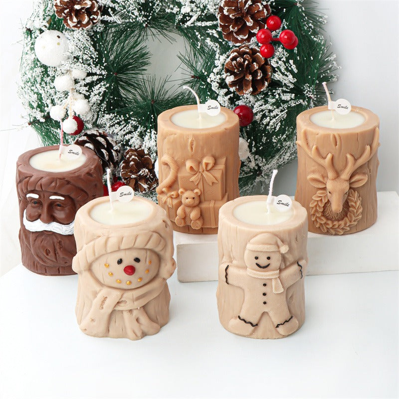 Christmas Candle Molds for Detailed Holiday Gift Making