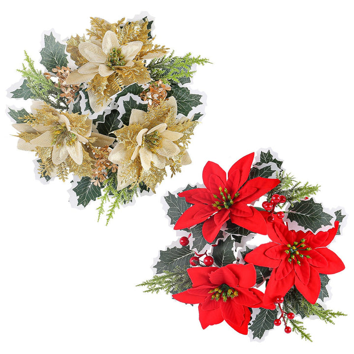 Christmas Candle Wreath Centerpiece for Festive Tables