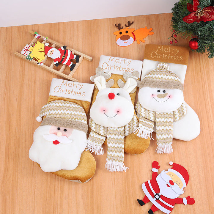 Christmas Stocking Set for Cheerful Holiday Gift Displays