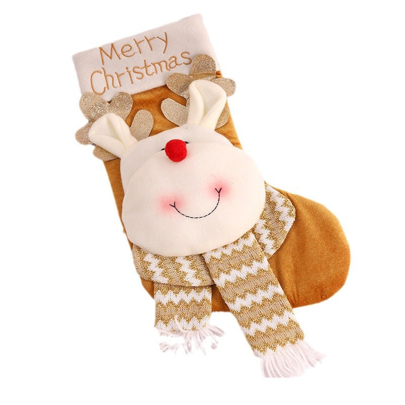 Christmas Stocking Set for Cheerful Holiday Gift Displays
