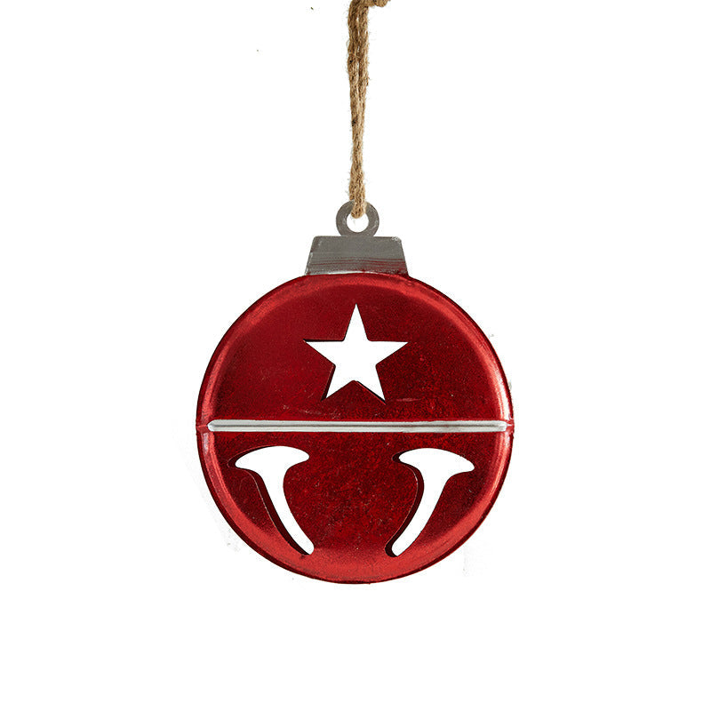 Christmas Metal Hanging Ornaments for Festive Charm