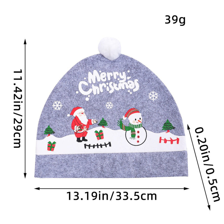 Festive Christmas Car Seat Cover Holiday Decoration