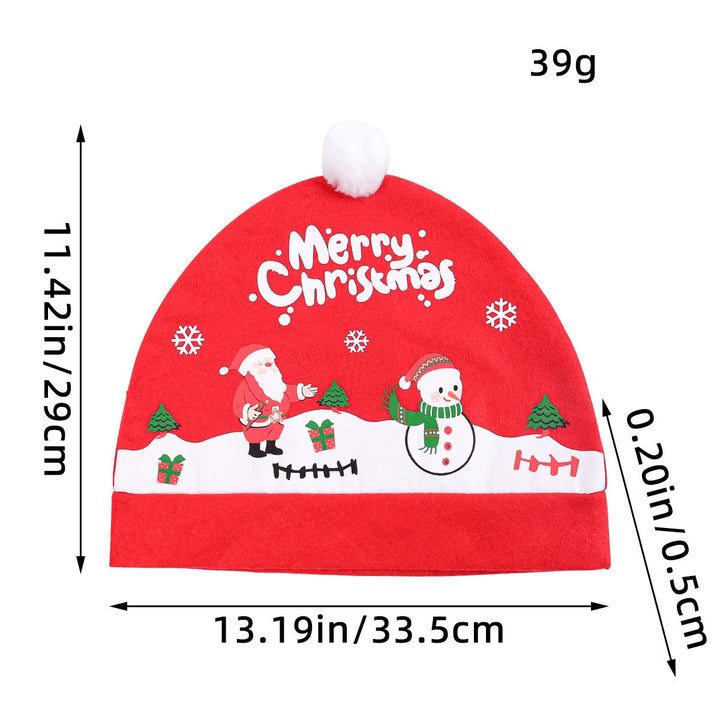Festive Christmas Car Seat Cover Holiday Decoration