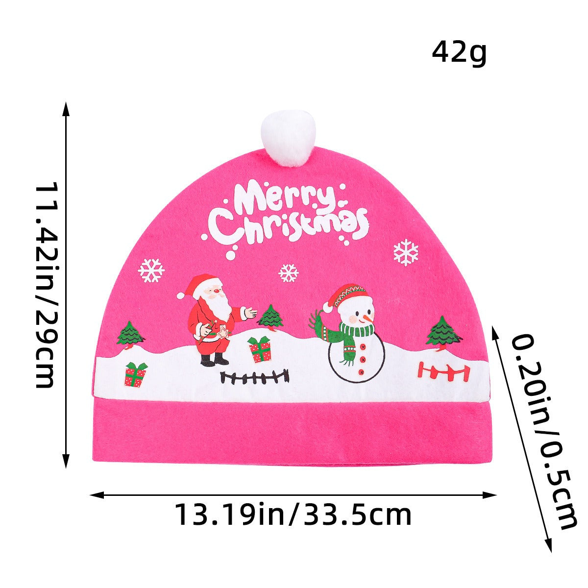 Festive Christmas Car Seat Cover Holiday Decoration
