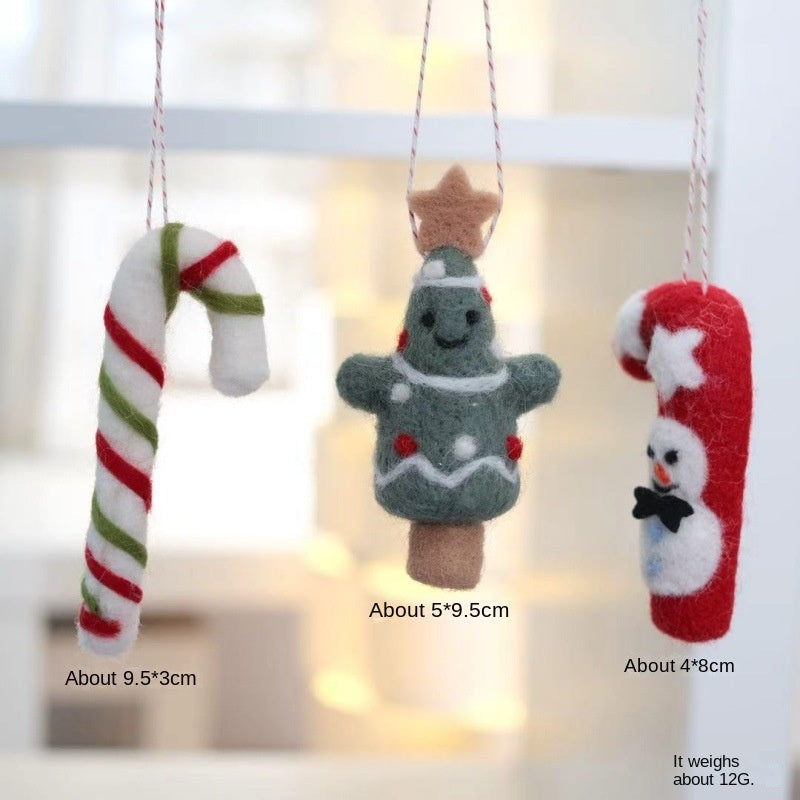 Christmas Felt Ornaments — Cheerful Tree Characters