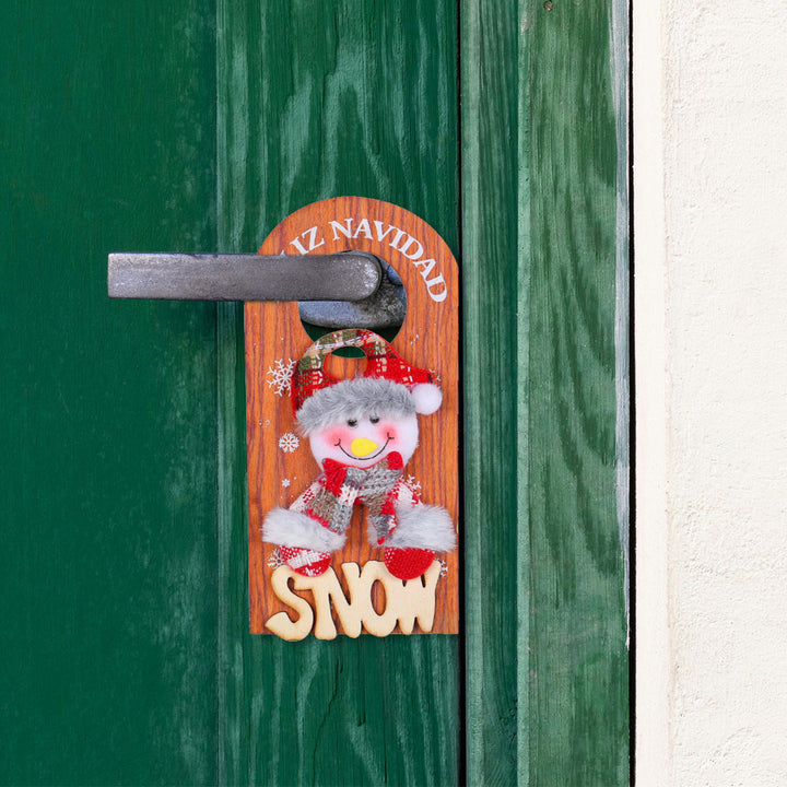 Christmas Door Handle Ornament for Cheerful Holiday Decor