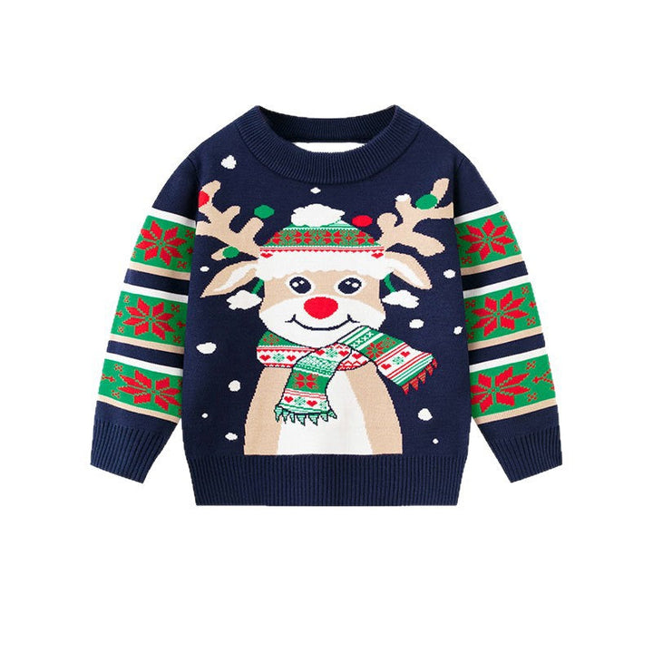 Baby Reindeer Sweater for Cozy Holiday Outfits