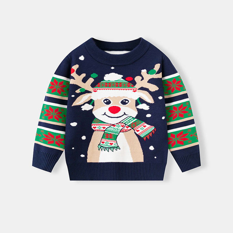 Baby Reindeer Sweater for Cozy Holiday Outfits
