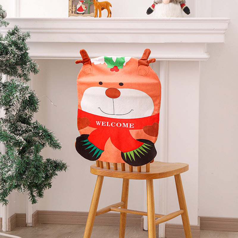 Christmas Chair Covers for Cheerful Holiday Decor