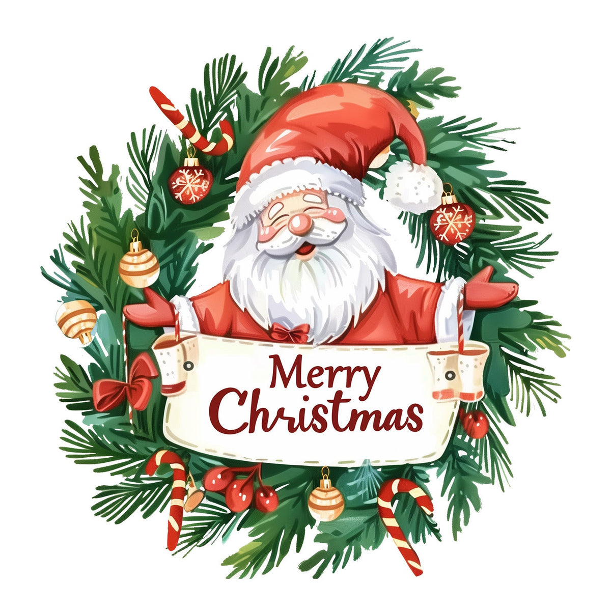 Christmas Wall Stickers: Instant Festive Door Decor