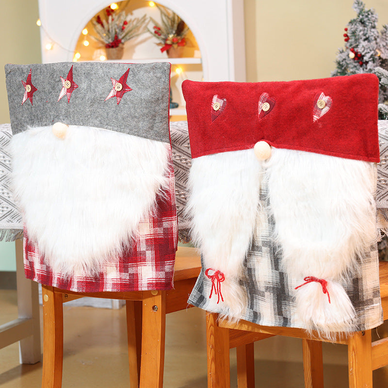 Christmas Chair Covers for Festive Santa Dining Décor
