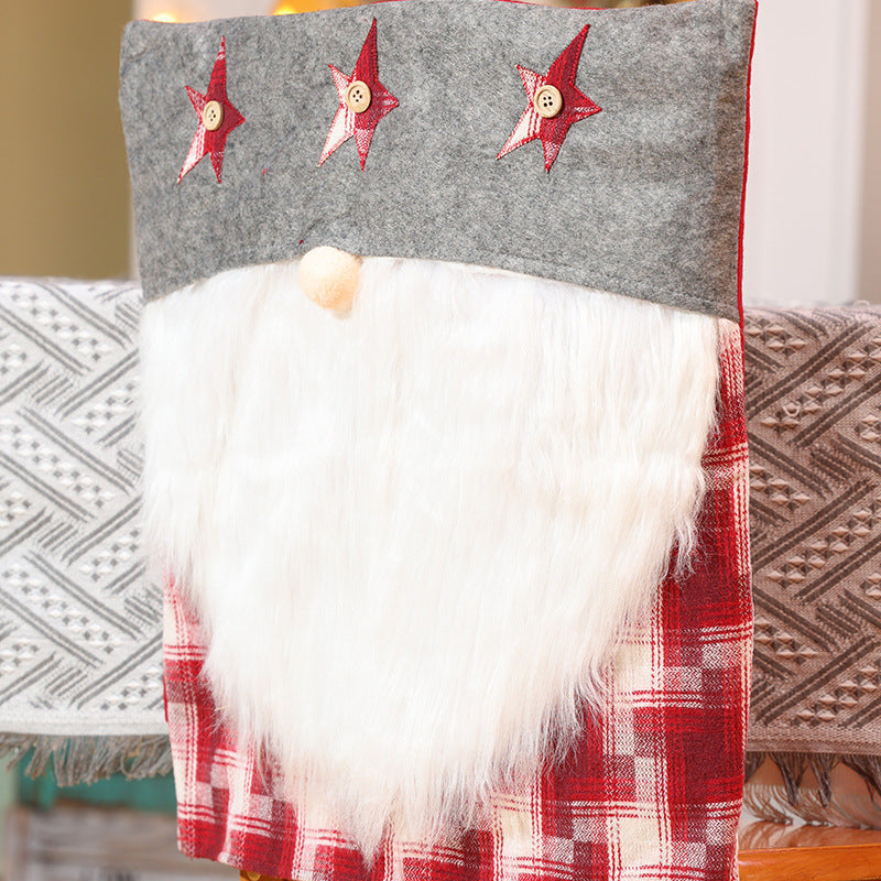 Christmas Chair Covers for Festive Santa Dining Décor
