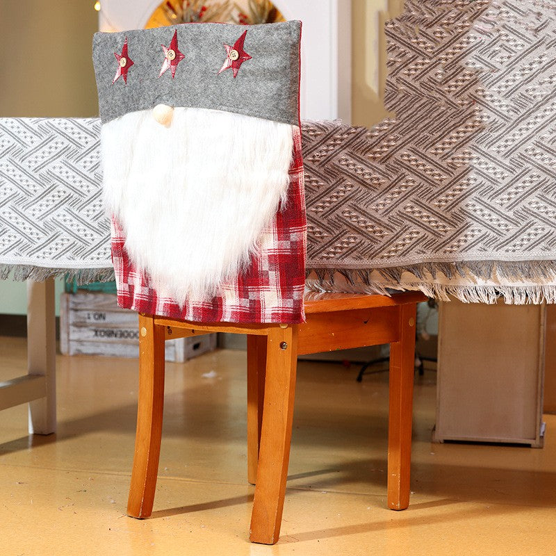 Christmas Chair Covers for Festive Santa Dining Décor