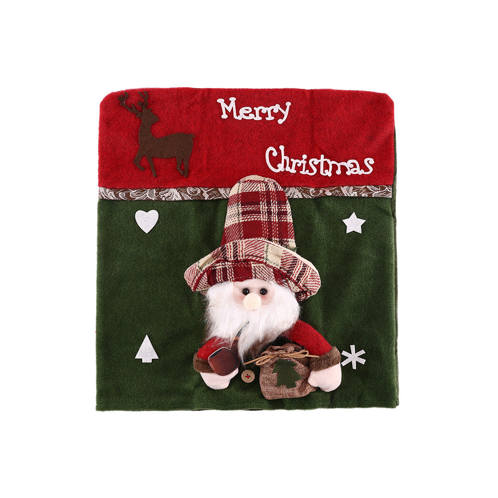 Christmas Chair Back Covers - Instant Holiday Table Charm
