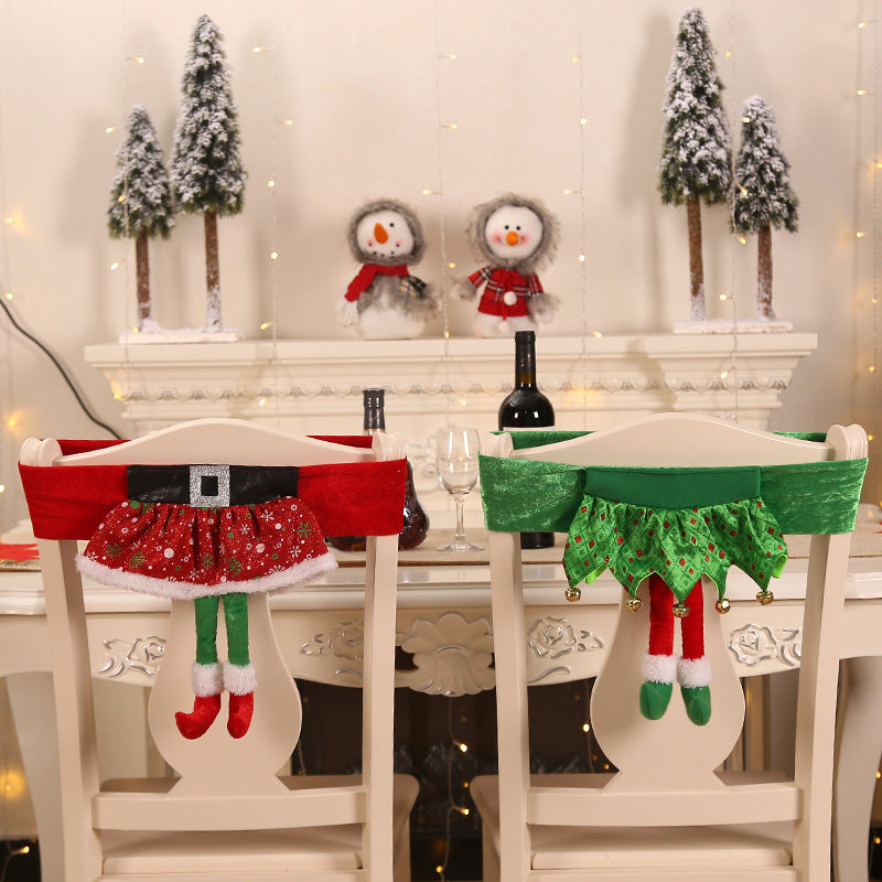 Christmas Chair Covers for Cheerful Holiday Tables