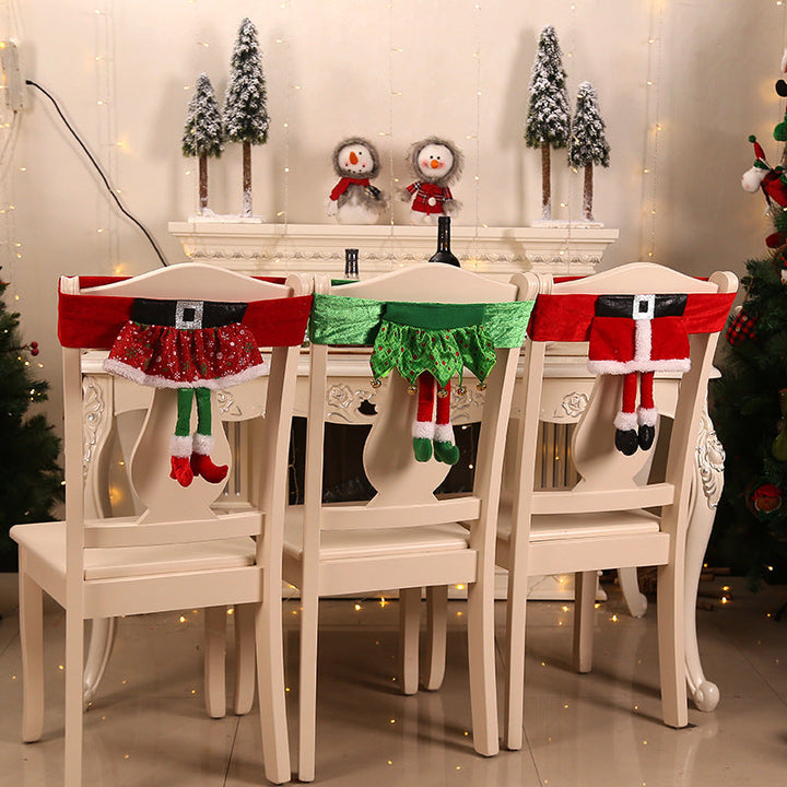 Christmas Chair Covers for Cheerful Holiday Tables
