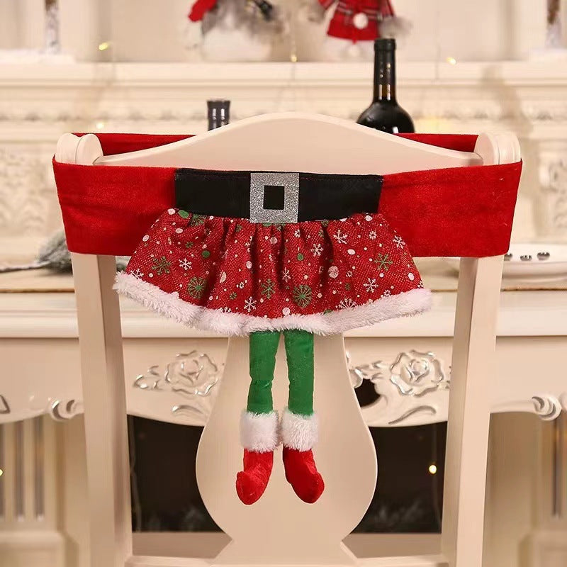 Christmas Chair Covers for Cheerful Holiday Tables