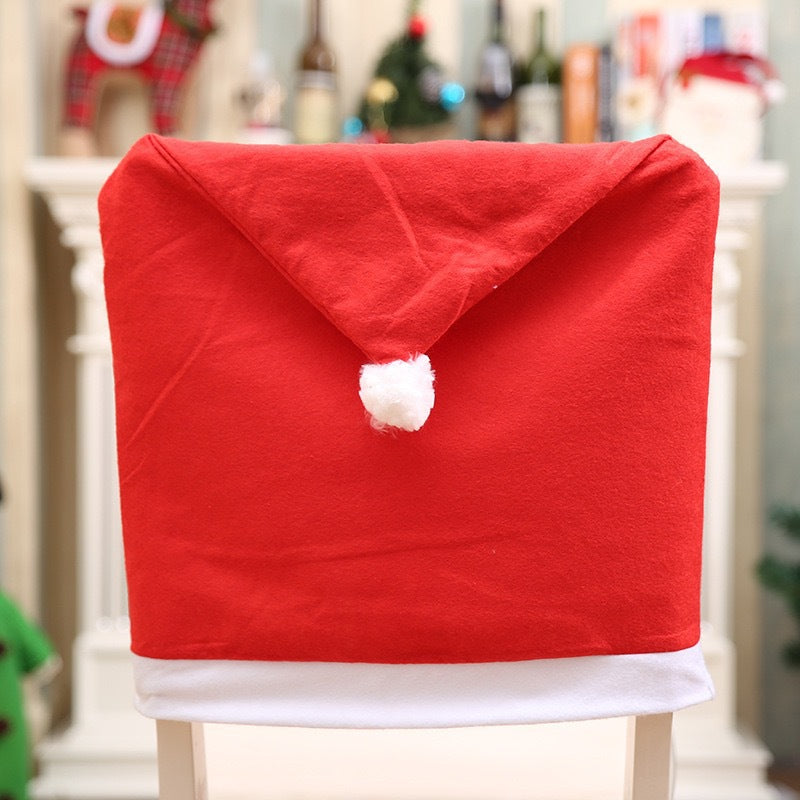 Christmas Chair Covers & Tablecloth Set, Festive Decor
