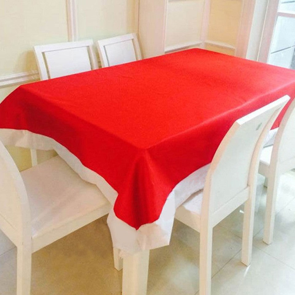 Christmas Chair Covers & Tablecloth Set, Festive Decor