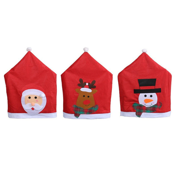 Christmas Chair Cover for Cheerful Holiday Dining Spaces