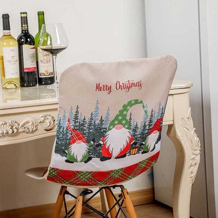 Christmas Chair Covers for Coordinated Holiday Dining