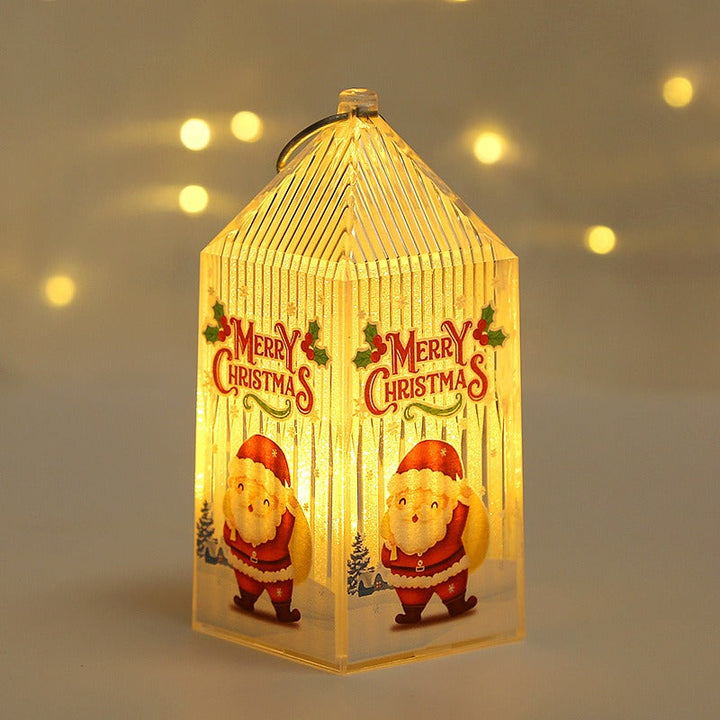 Christmas Lantern Night Light for Cozy Holiday Decor