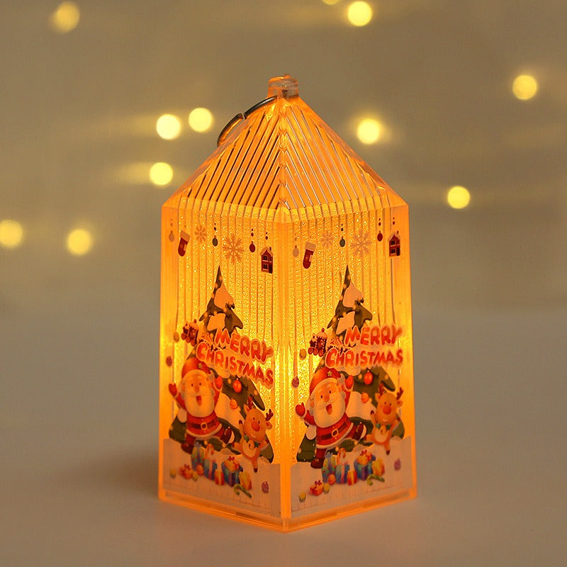 Christmas Lantern Night Light for Cozy Holiday Decor