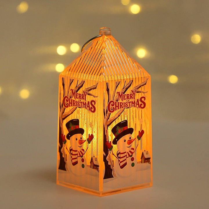 Christmas Lantern Night Light for Cozy Holiday Decor