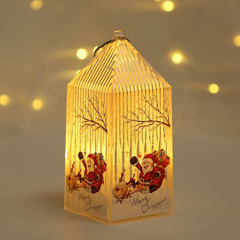 Christmas Lantern Night Light for Cozy Holiday Decor