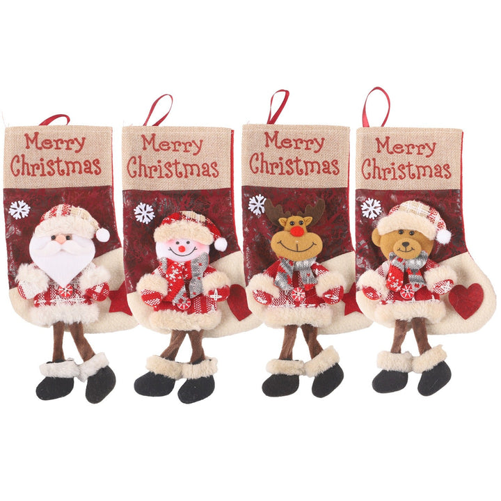 Christmas Character Stockings for Playful Gift Giving