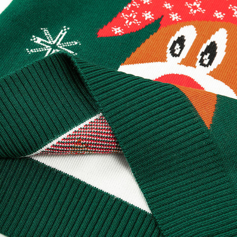 Christmas Children's Sweater - Festive Reindeer Knit