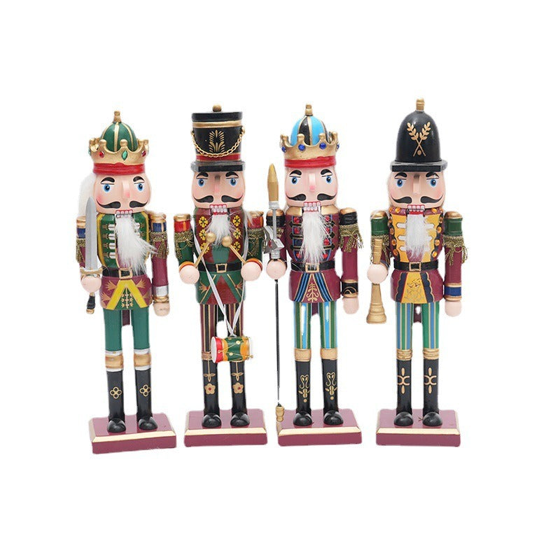Wooden Nutcracker Doll for Classic Christmas Decor