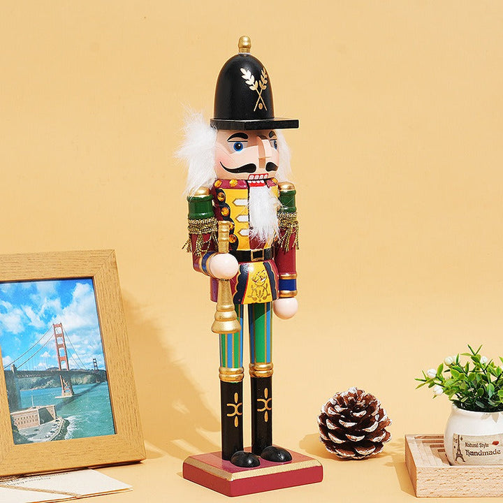 Wooden Nutcracker Doll for Classic Christmas Decor