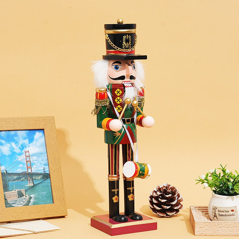 Wooden Nutcracker Doll for Classic Christmas Decor