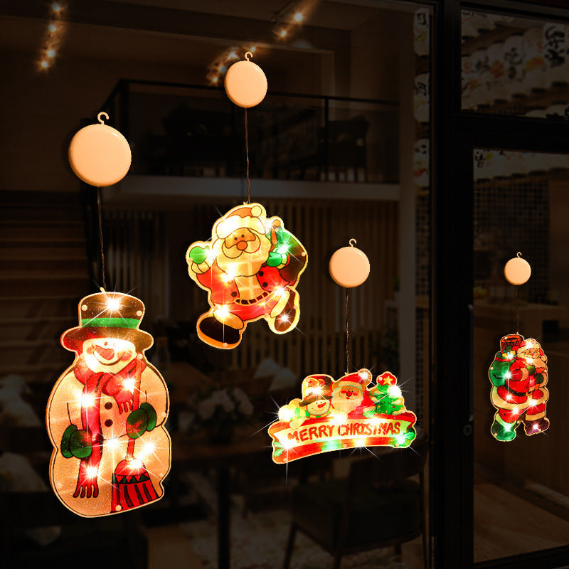 Christmas Window Lights – Colorful LED Holiday Decor