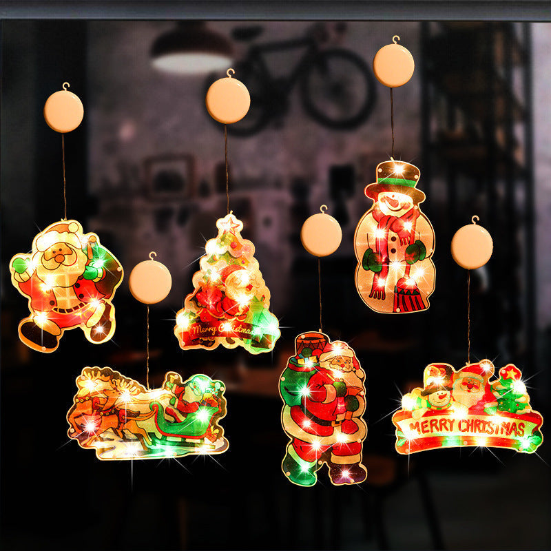 Christmas Window Lights – Colorful LED Holiday Decor