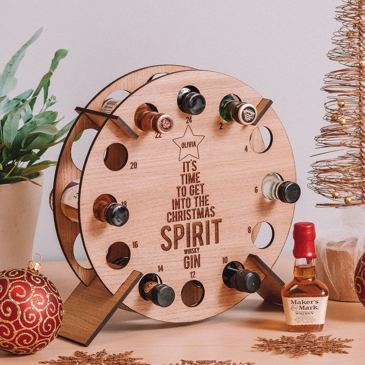 Christmas Advent Calendar Drink Display Rack Ornament