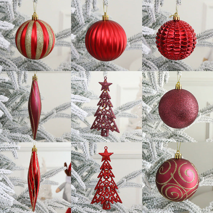 Christmas Ornaments Set for a Layered Tree Display