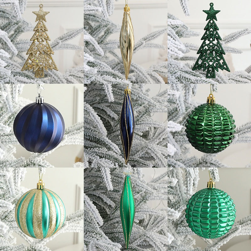 Christmas Ornaments Set for a Layered Tree Display