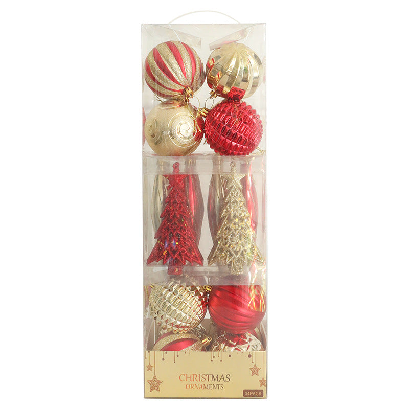 Christmas Ornaments Set for a Layered Tree Display